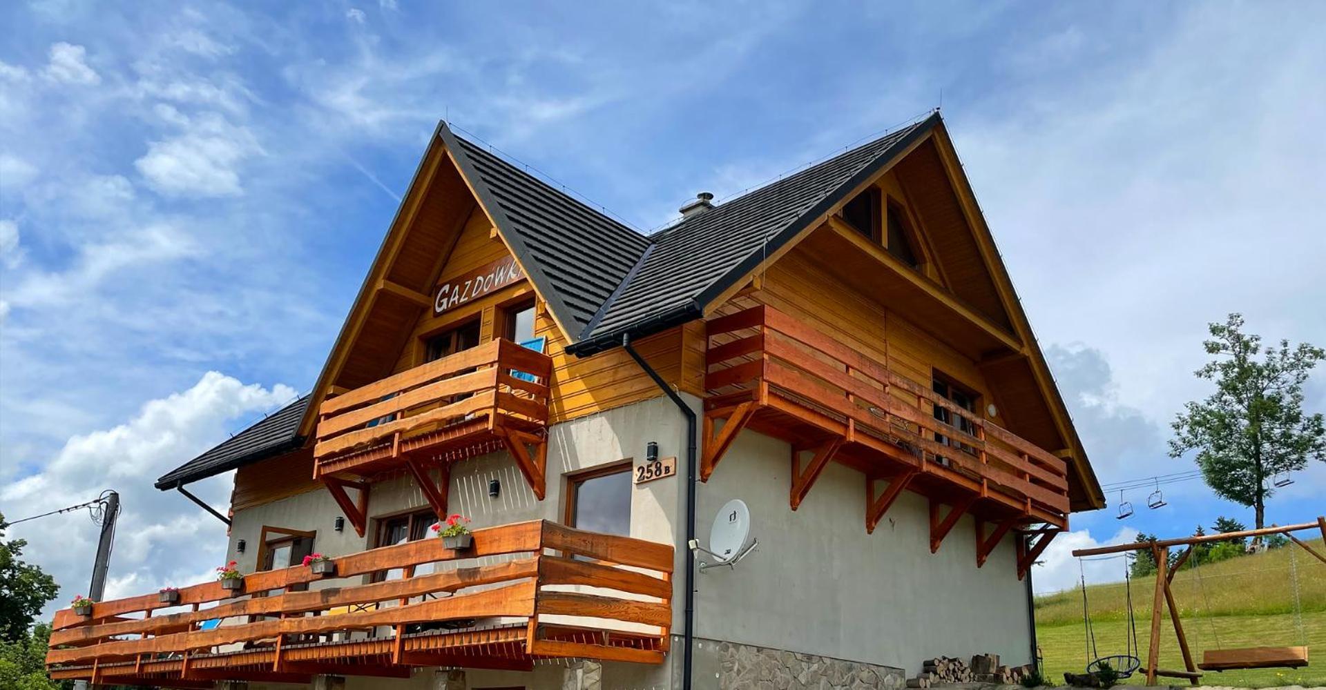 Gazdowka Na Mosornym Groniu Villa Zawoja Bagian luar foto